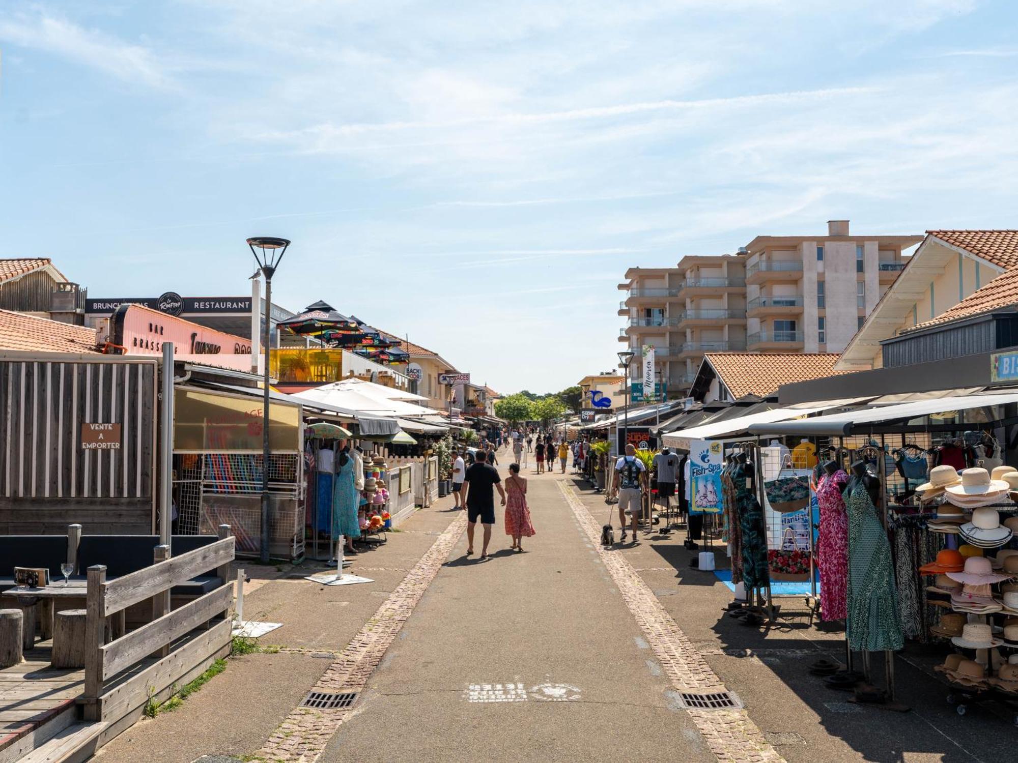 Biscarrosse Plage - Studio T1 Bis En Bord De Mer - Menage Inclus - Fr-1-319-185 Biscarrosse-Plage Exterior foto